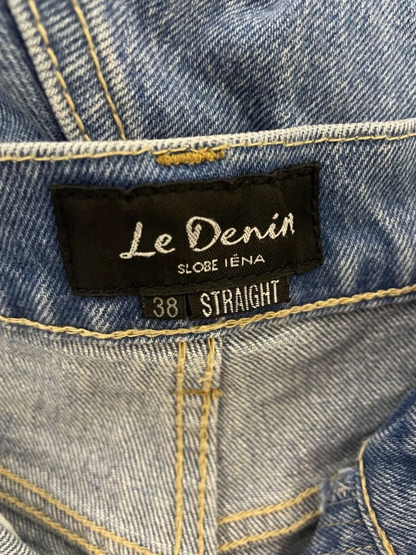 スローブイエナ⭐️Le Denimストレートデニム 38