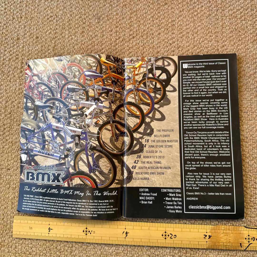 ビンテージBMXマガジン Classic BMX オールドスクールBMX専門誌