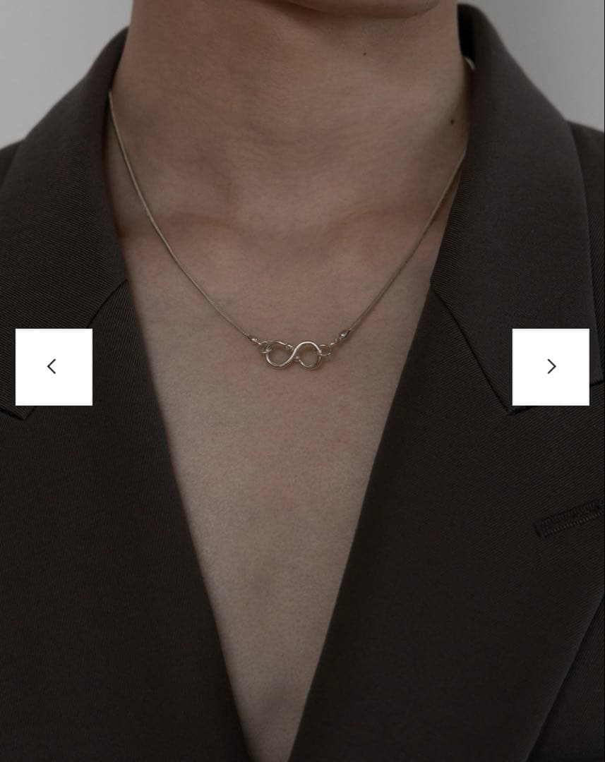 ご*ー様 h'eres INES NECKLACE here's ヒアーズ：45