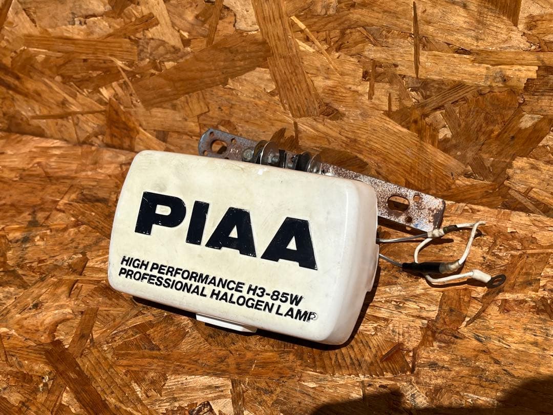 piaaフォグランプイエロー 角型50 当時物
