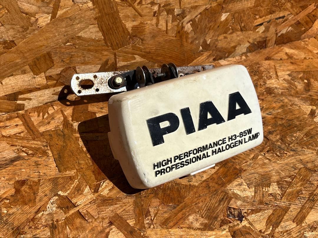 piaaフォグランプイエロー 角型50 当時物