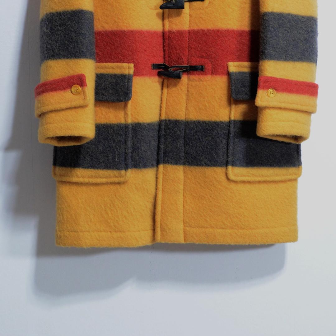 超貴重極上品 グレンフェル ダッフル ロカバール生地 黄×赤×紺 サイズ34
