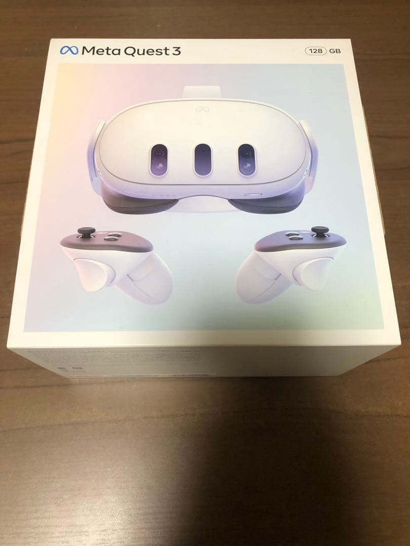  Quest 3 128GB 箱付一式+公式シリコンカバー