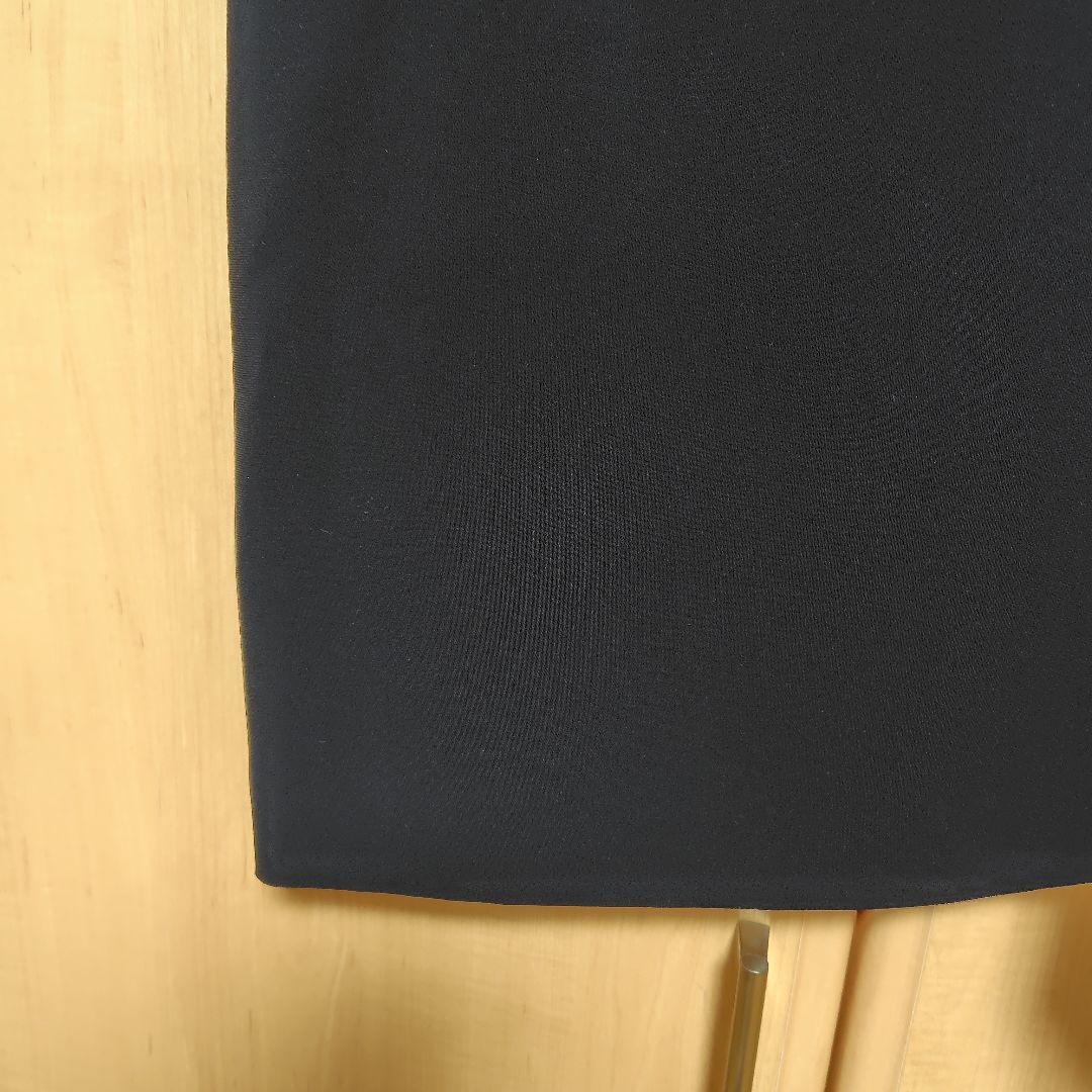 新品！　自由区　トリアセダブルクロス ワンピース ネイビー 　40　セレモニー