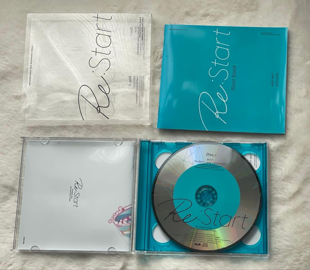 【初音ミク】Re:Start 2枚組 CD 初回限定盤