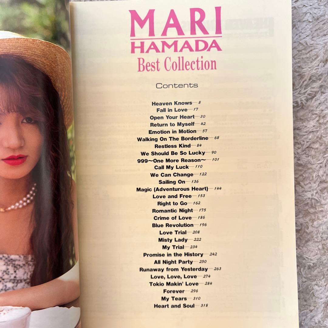 MARI HAMADA Best Collection バンドスコア