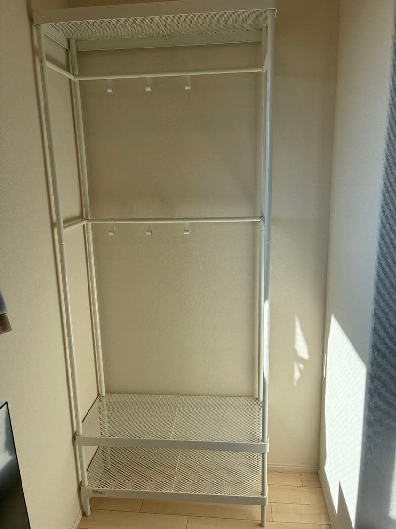 IKEA 収納棚　マッカペール　ハンガーラック
