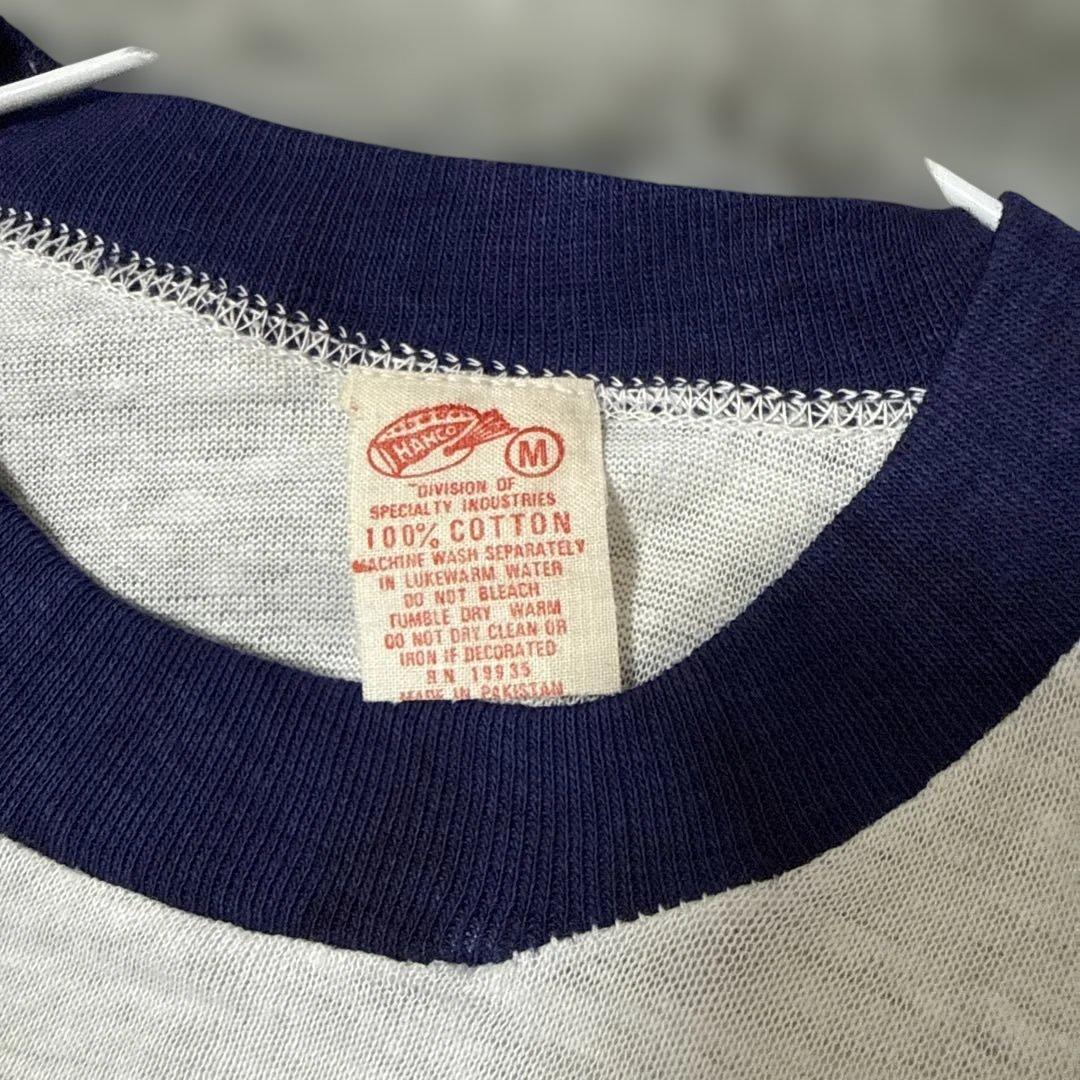 70年代 デッドストック！HANCO schlitz Ｔシャツ 企業ロゴ