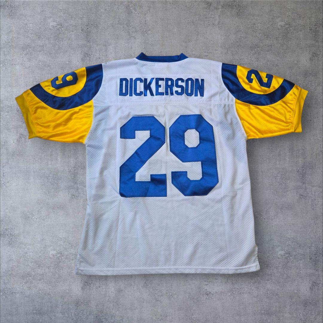 希少NFL 名選手 ロサンゼルスラムズ ゲームシャツMITCHELL&NESS