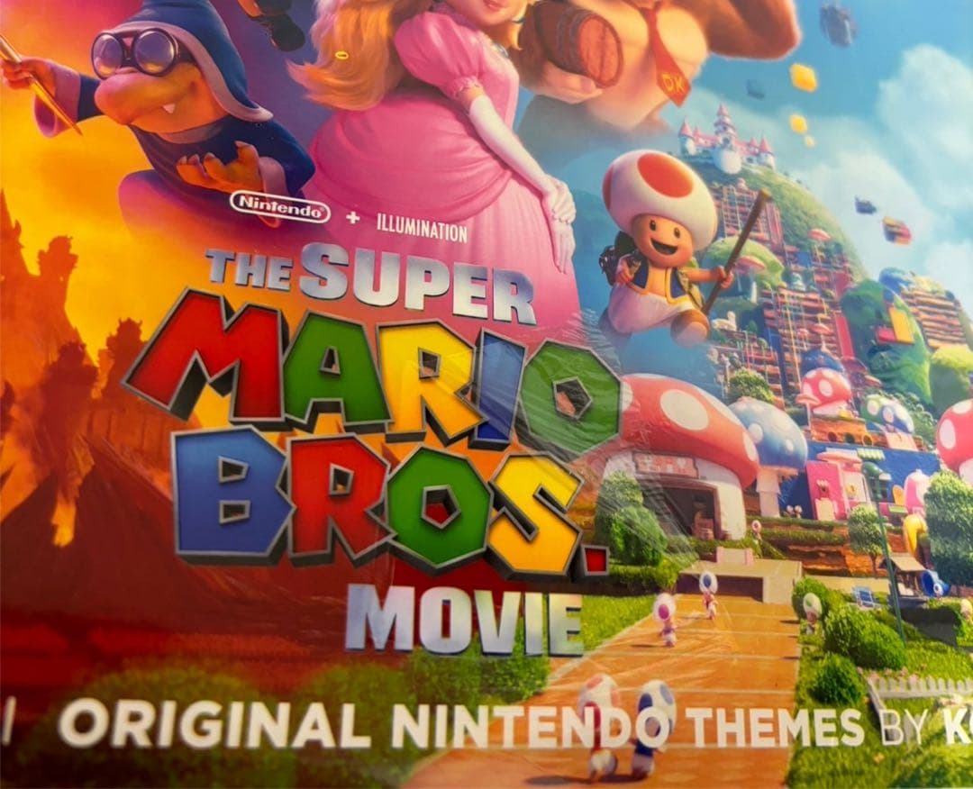 スーパーマリオブラザーズ 映画サウンドトラック 2LP新品未使用