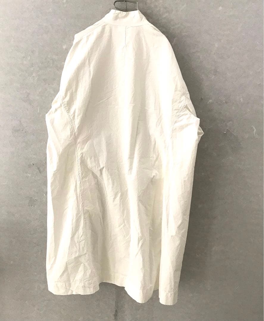 英国製 Yarmo ヤーモ スタンドカラー ビッグコート 極美品 フリー