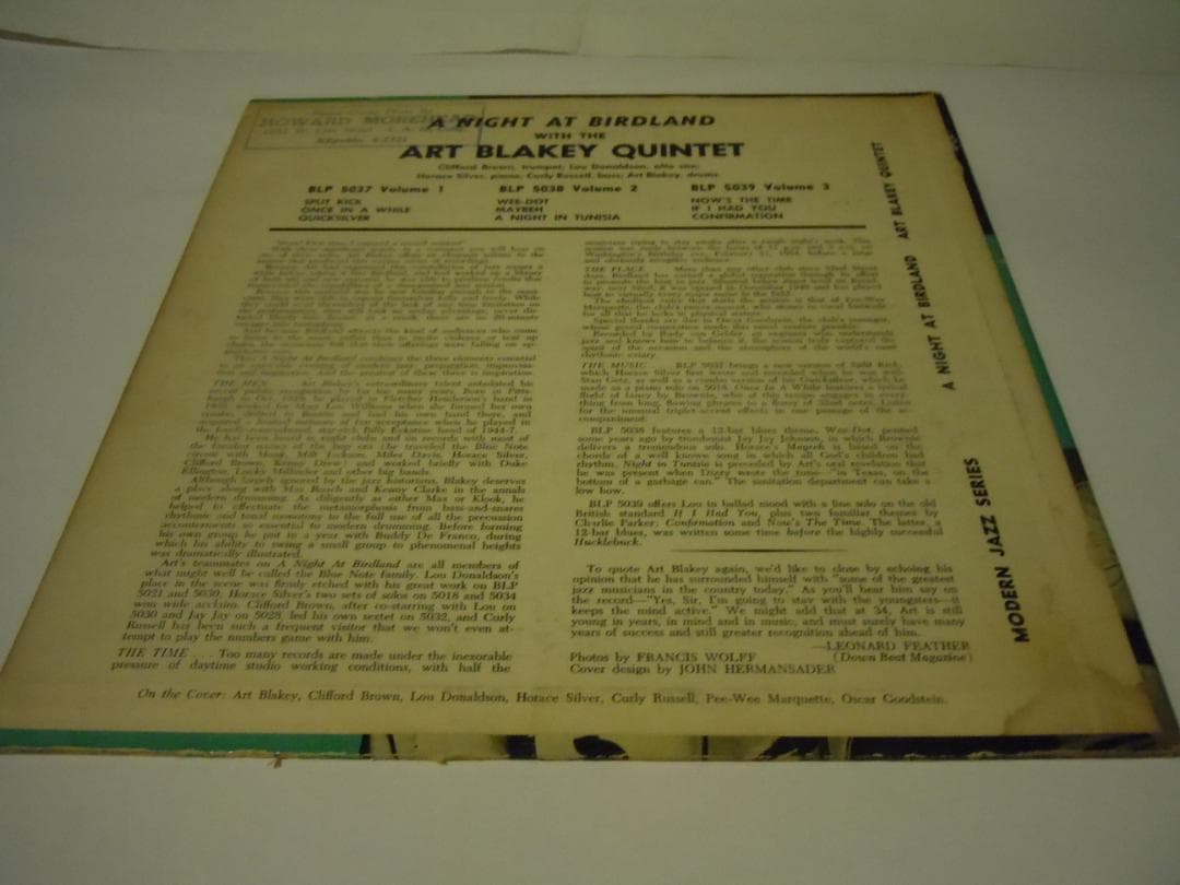 art BLAKEY q. / a night at Birdland＋set!