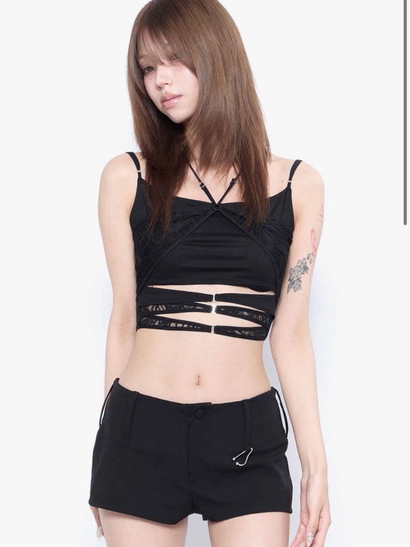 トップス Theredthread S lace layered camisole