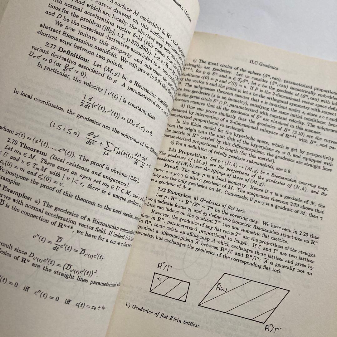 語学・辞書・学習参考書 Riemannian Geometry : 2nd Edition