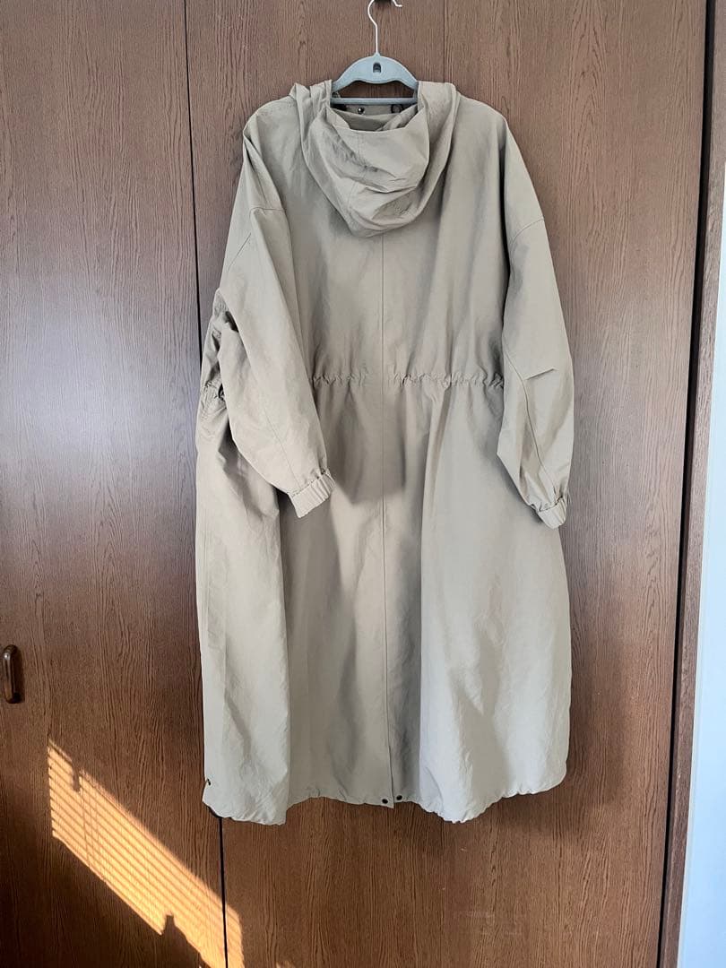 GALLARDAGALANTE　ユーティリティタフタコート　グレージュ