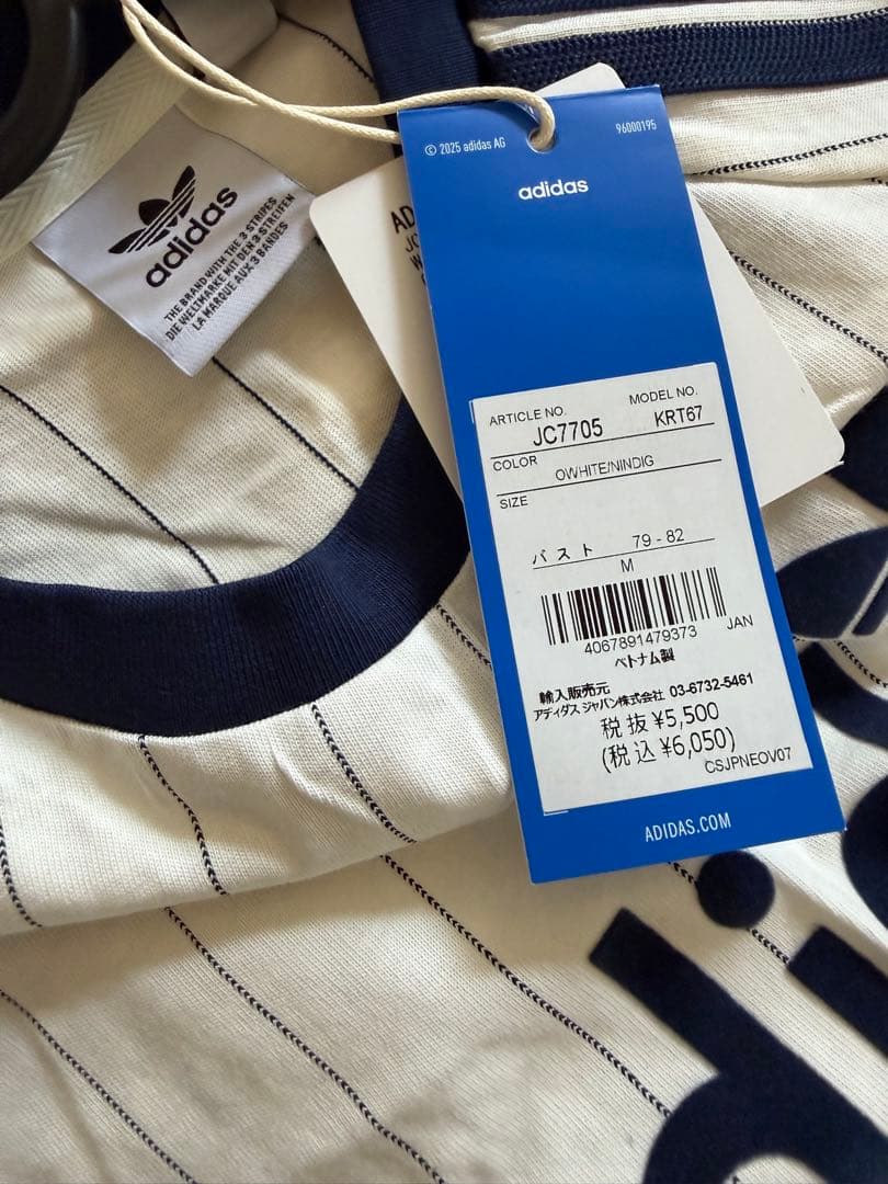 新品未使用 adidas アディダス Tシャツ M
