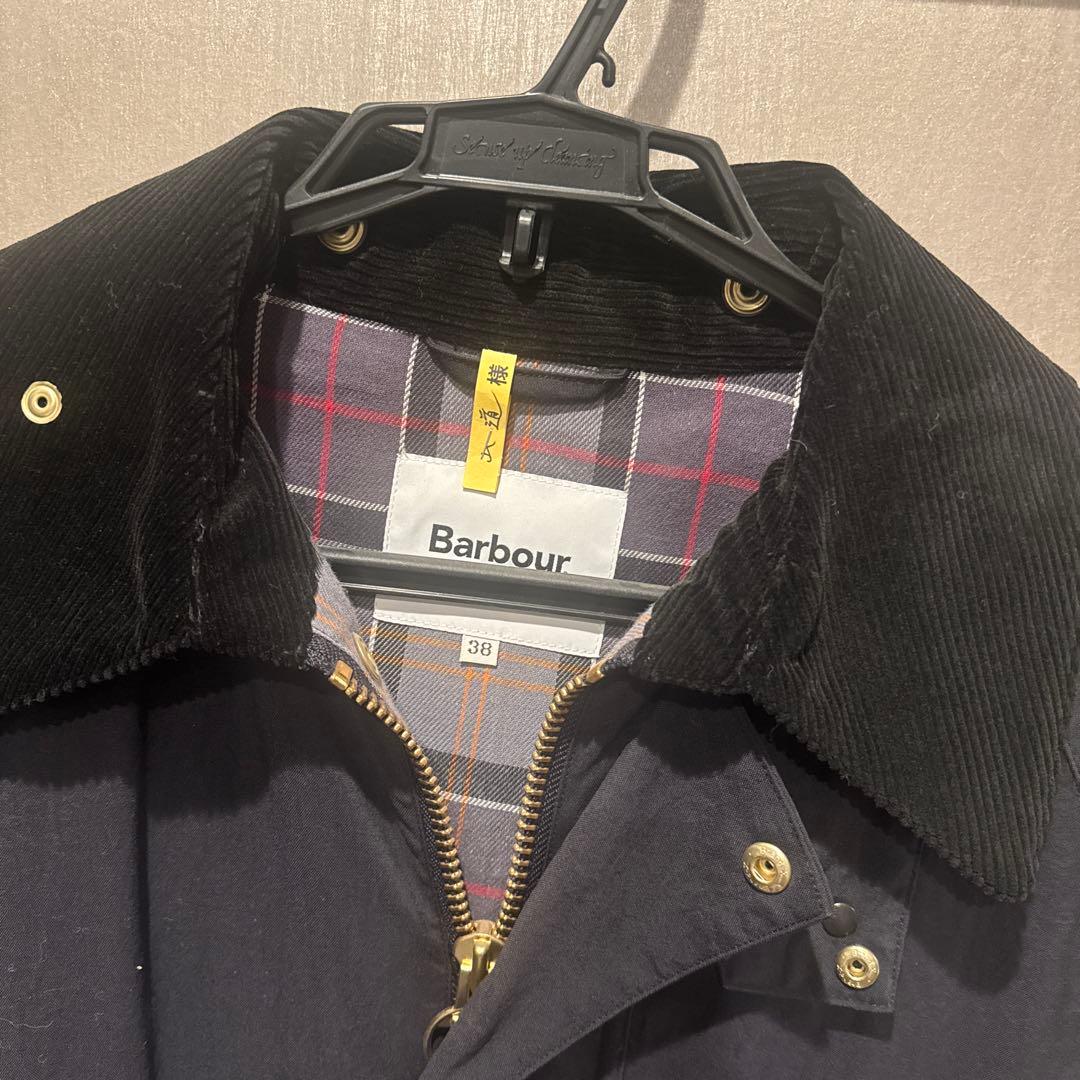 Barbour ロングコート　38