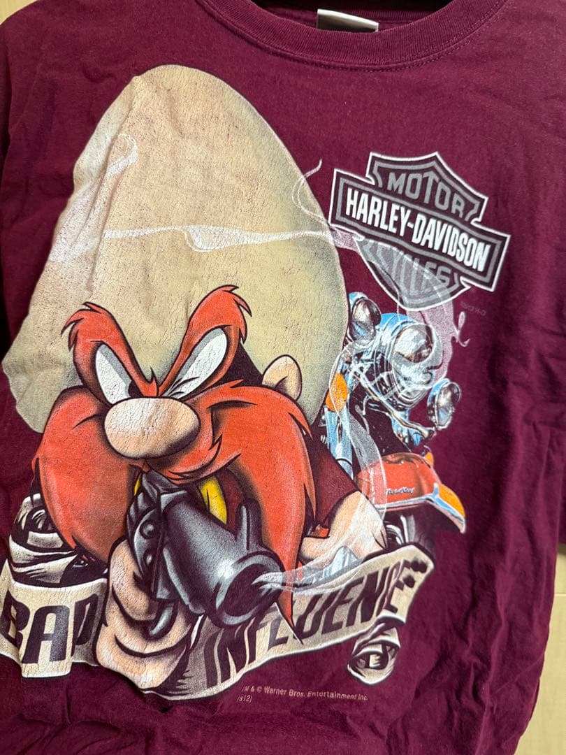 激レア！Harley-Davidson✖️ルーニーティーンズ　コラボTシャツ