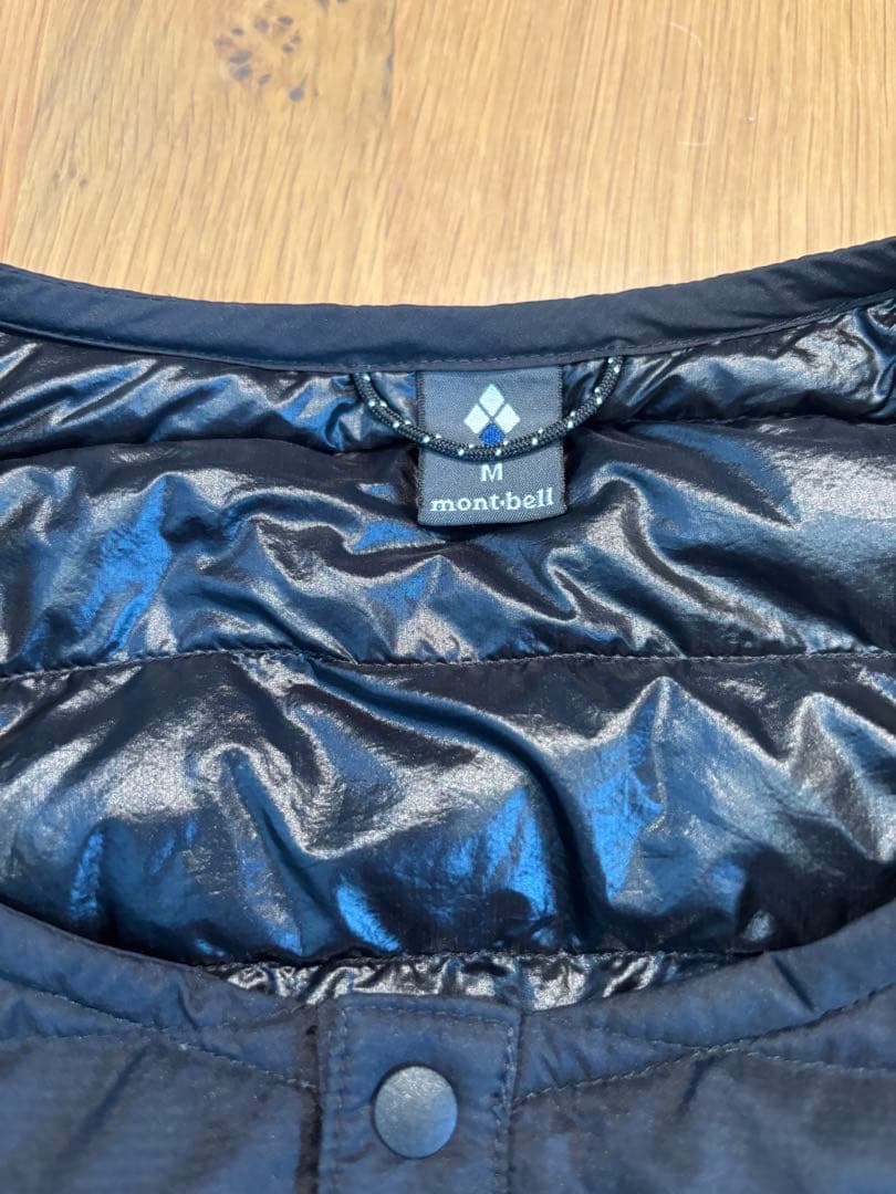 mont-bell モンベルM スペリオダウン ラウンドネック ベスト　美品