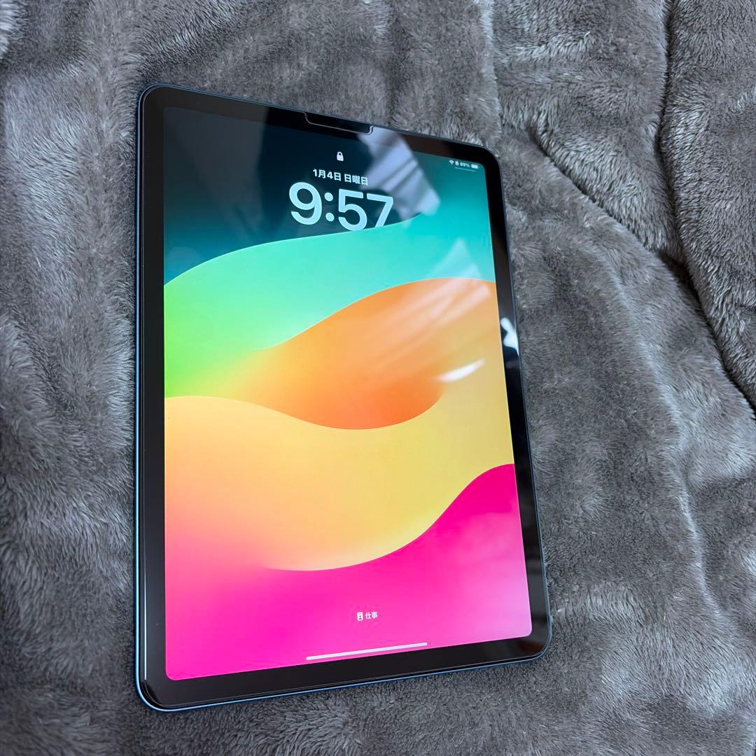 最終価格 iPad Air 第5世代 M1 64GB ブルー バッテリー94%