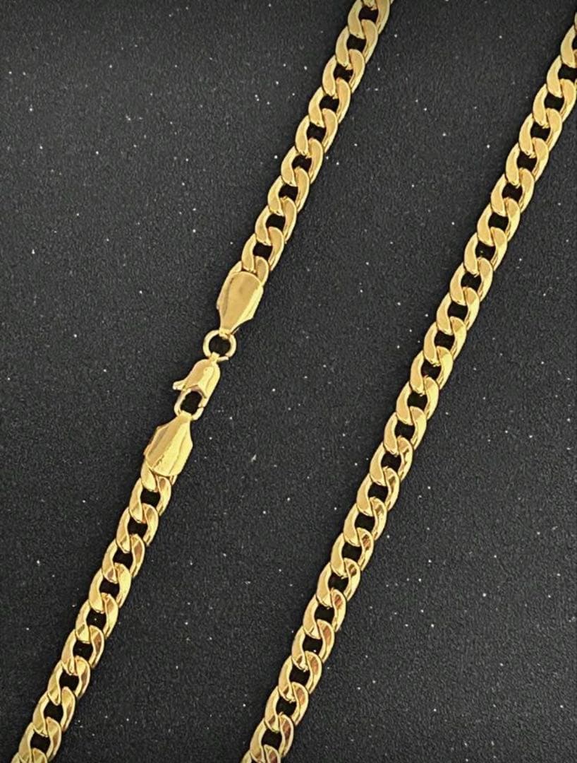 18k メッキチェーンネックレス　66cm