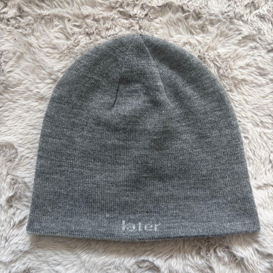 SOL GuruGuruBeanie LightGray　DarkGray