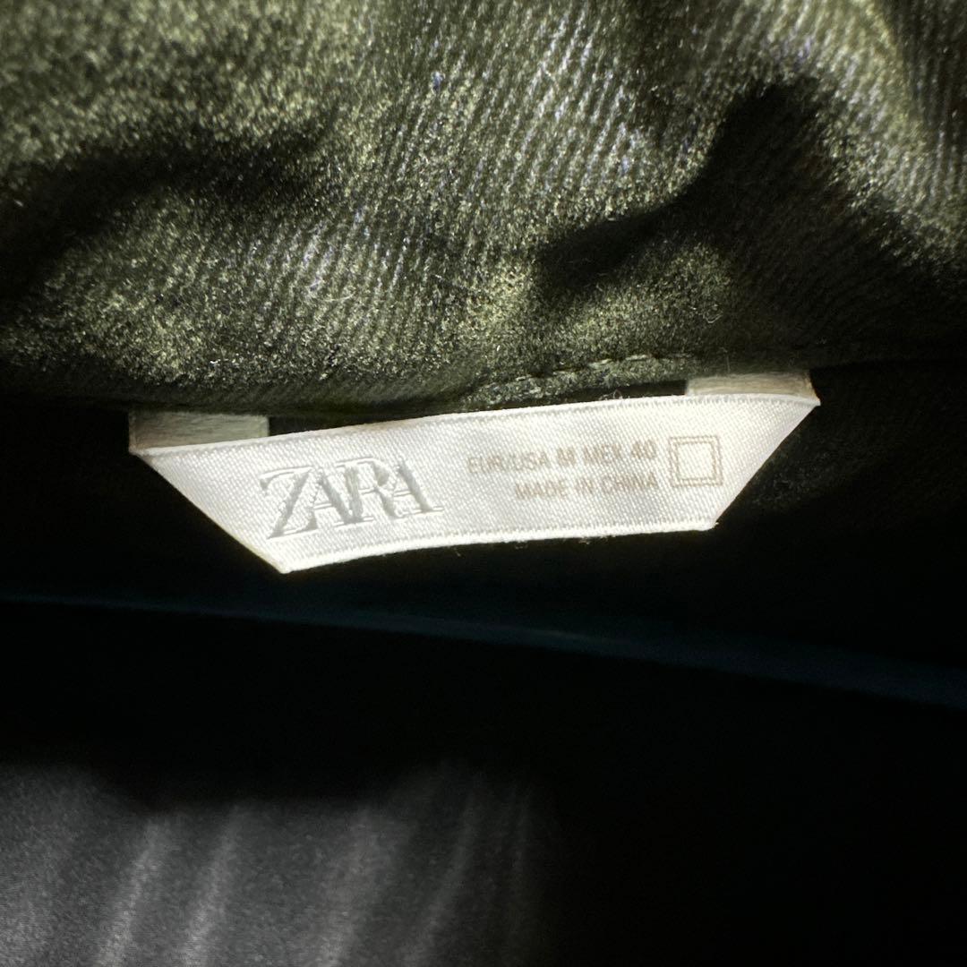 ZARA ベロアツイルジャケット　Mサイズ