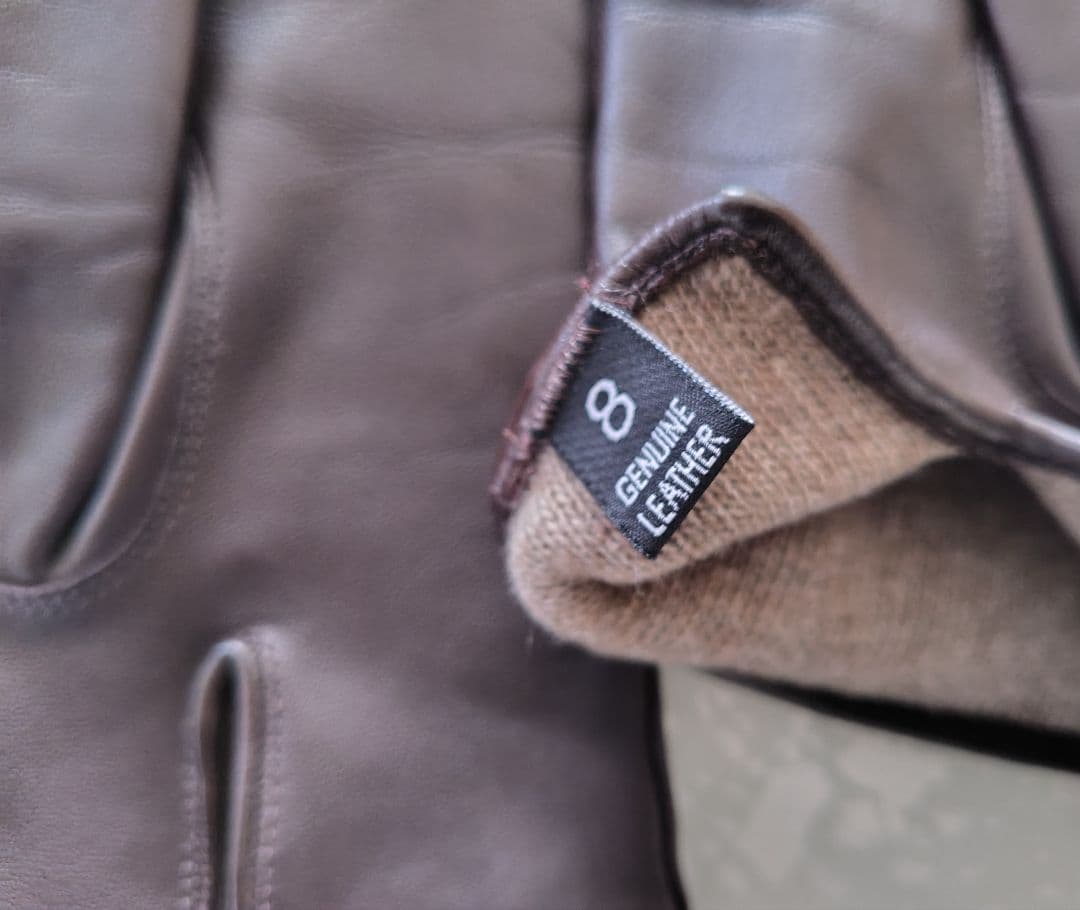 【美品】BARNEYS NEW YORK ダークブラウンレザーsize8