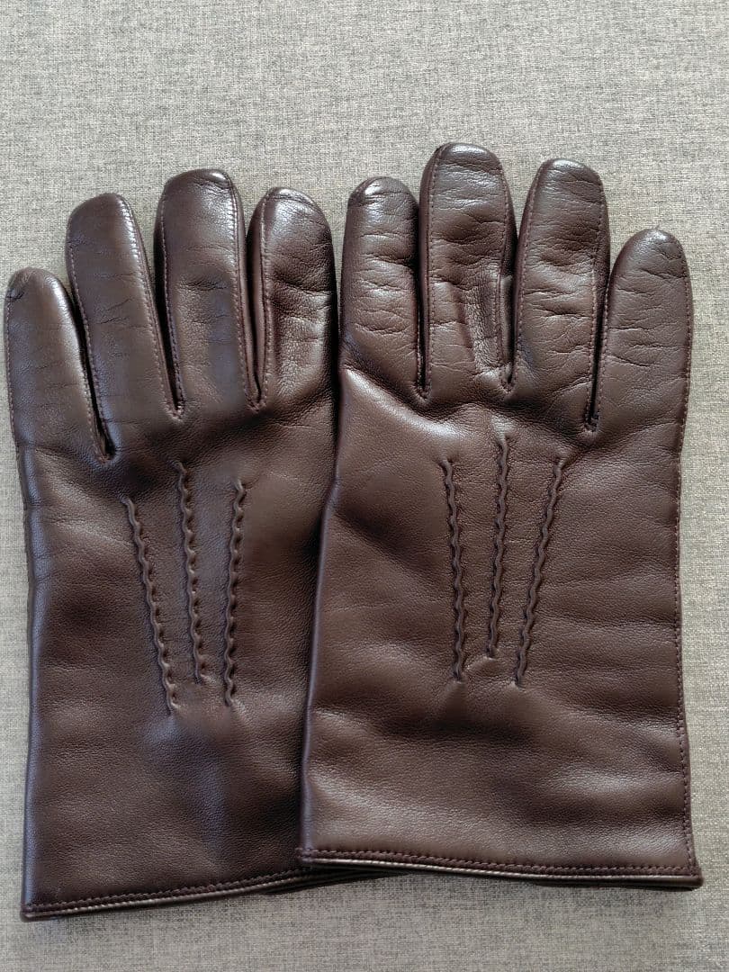 【美品】BARNEYS NEW YORK ダークブラウンレザーsize8