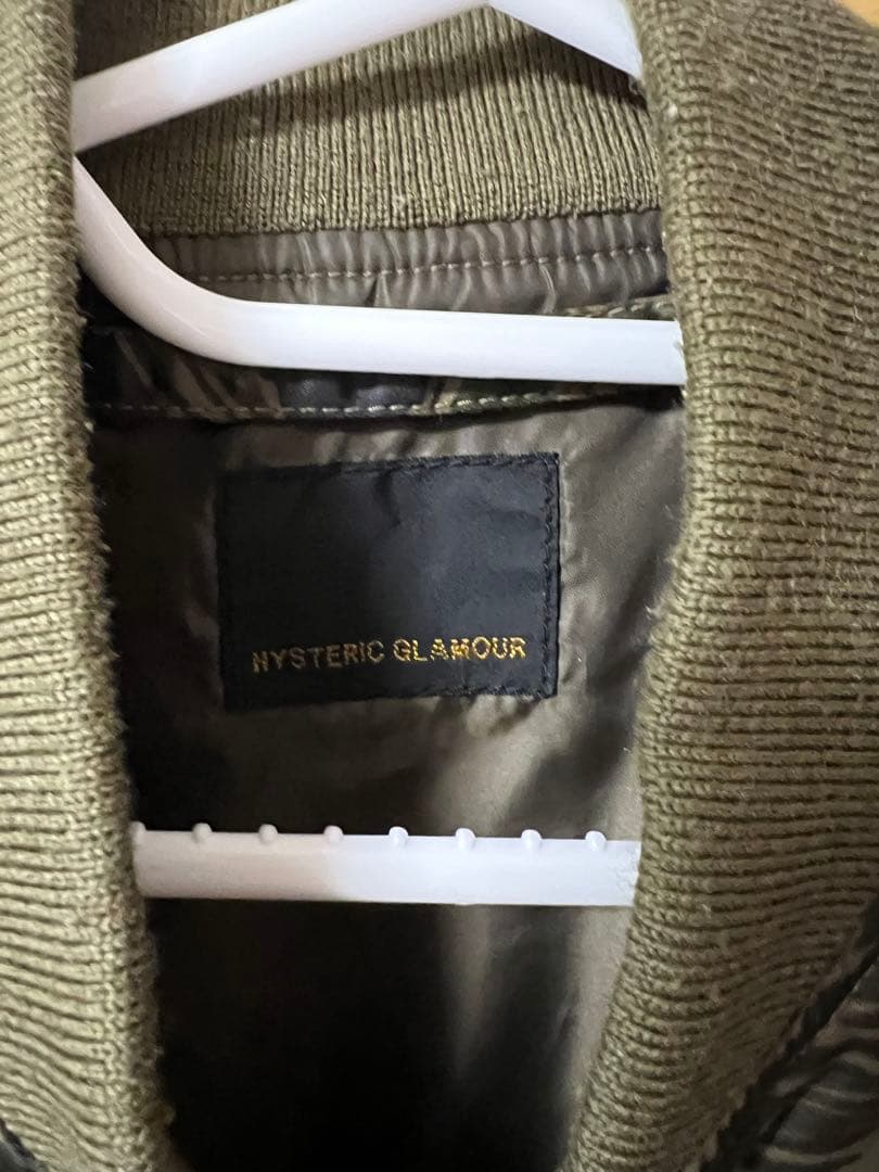 HYSTERIC GLAMOUR MA-1ジャケット 迷彩柄