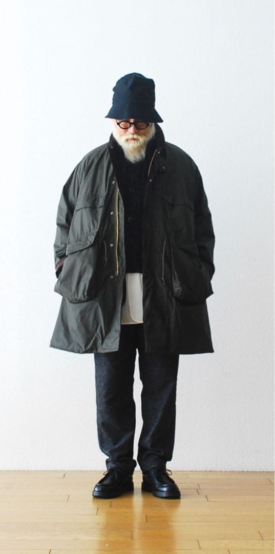 KAPTAIN SUNSHINE × BARBOUR トラベラーコート　38