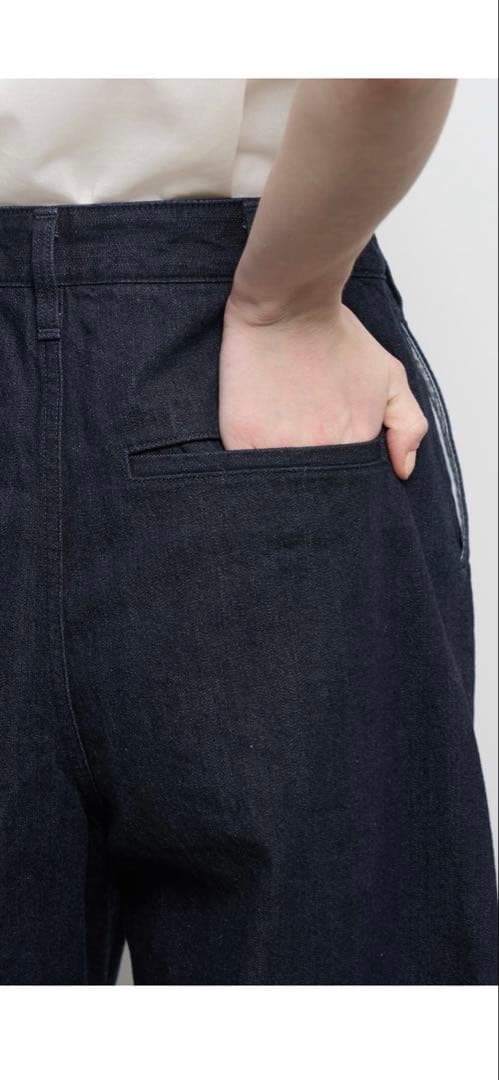 【公式完売品】Lee×LANVIN en Bleuデニムマリンパンツ　40