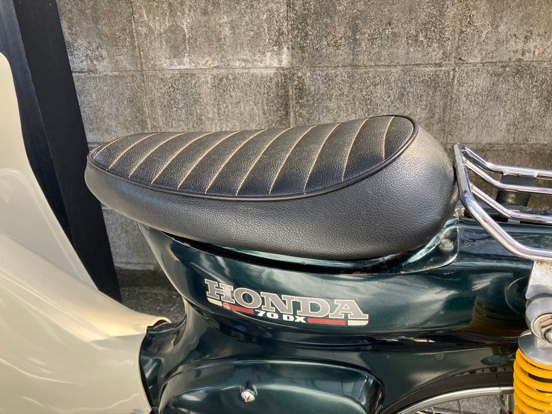 KEPSPEED スーパーカブ用 タックロール シングルシート　黒　中古品