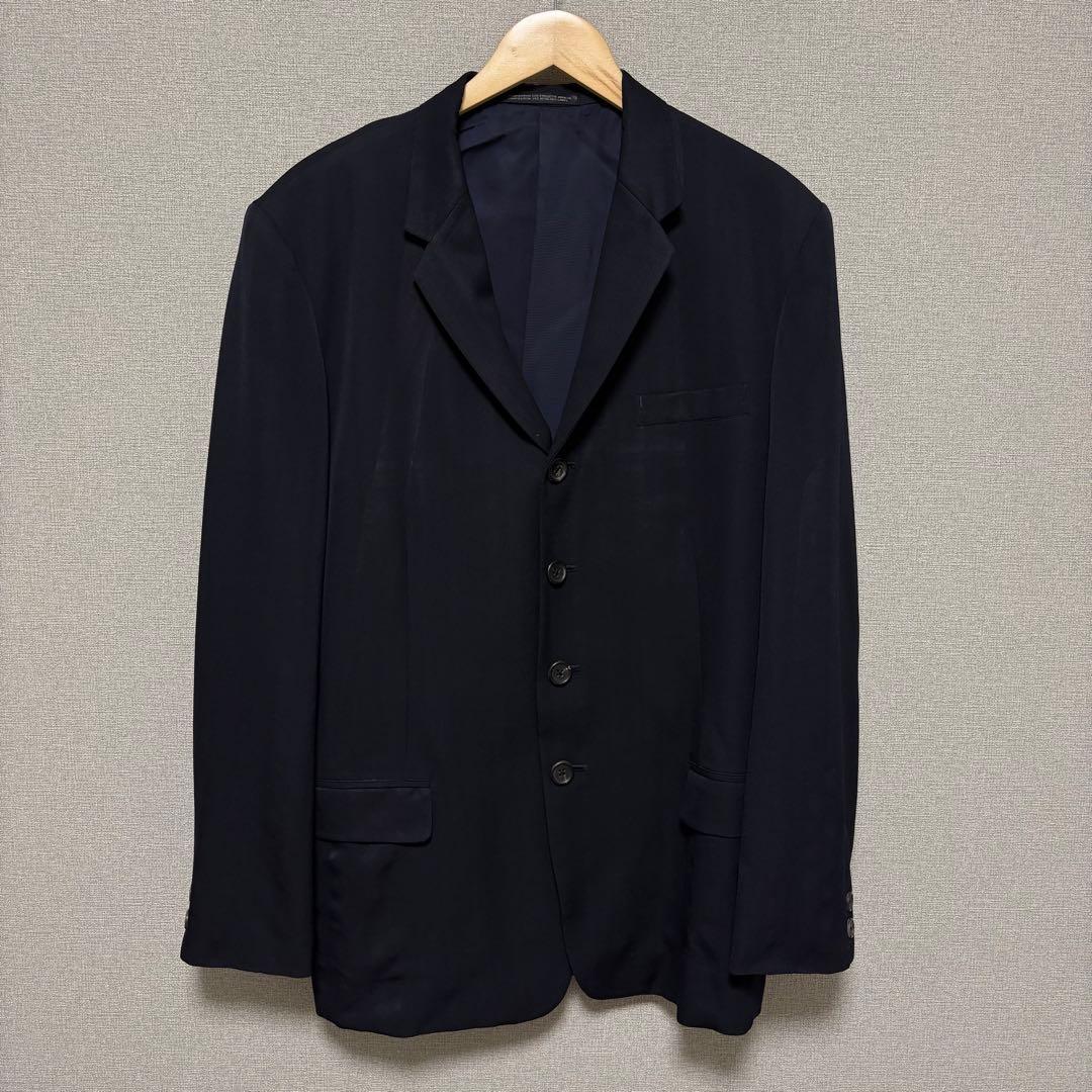 【希少93aw】Yohji Yamamoto ウールギャバ 4Bジャケット M