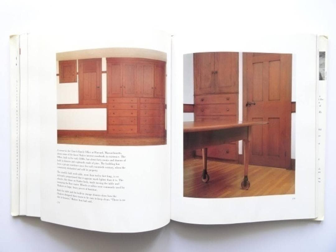 洋書◆シェーカー家具 写真集 本 インテリア 作品 内装