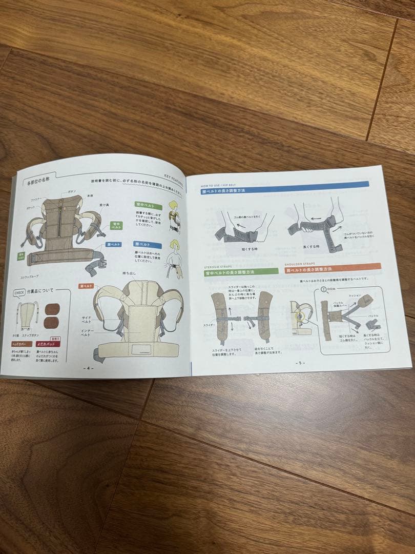 キューズベリー　抱っこ紐　デニム　専用鞄