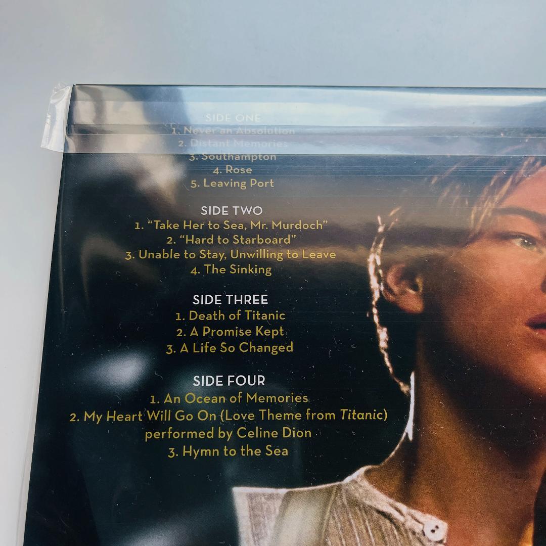 新品 2LP カラー・レコード ブックレット タイタニック Titanic