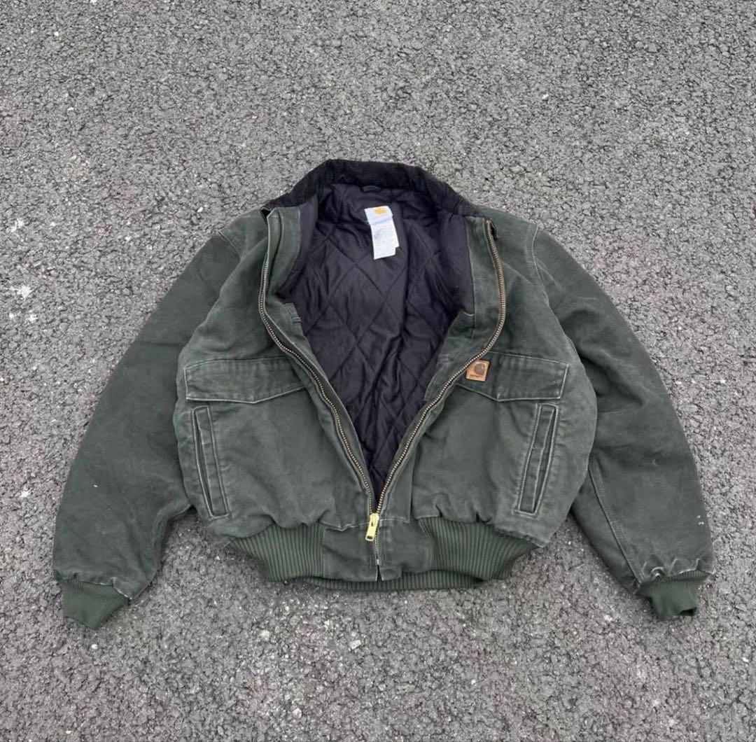 「極上品」Carhartt カーハート J165 mos ボンバージャケット