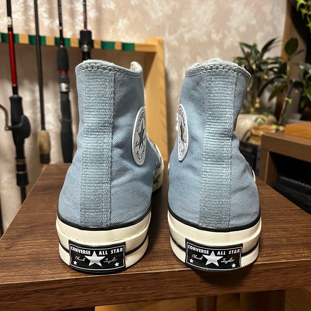靴 CONVERSE CHUCK 70 HI COCOON BLUE 26cm
