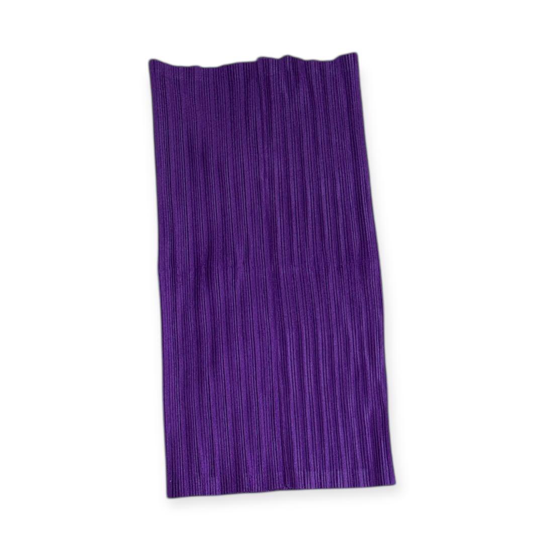 PLEATS PLEASE ISSEY MIYAKE ネックウォーマー 紫
