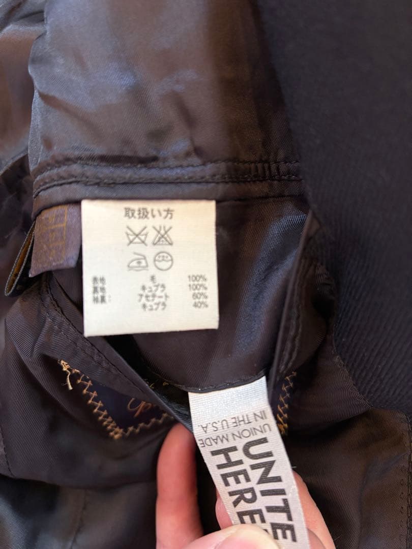 Brooks Brothers SAXXON テーラードジャケット ネイビー