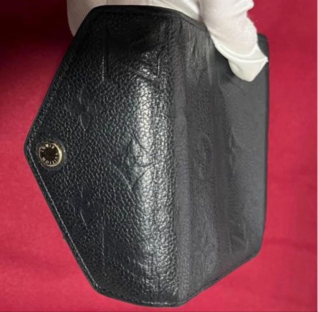 LOUIS VUITTON モノグラム　財布　ポルトフォイユ　ヴィクトリーヌ　黒
