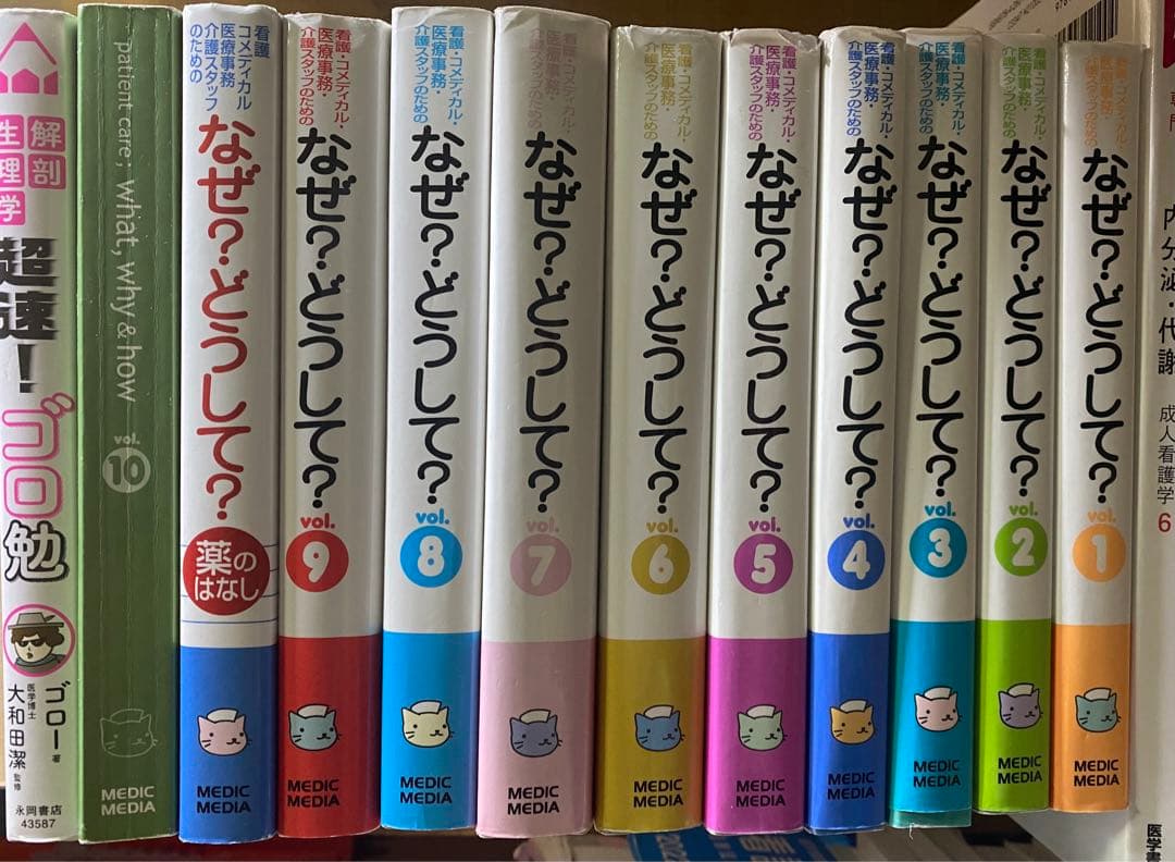 看護学生の為の教科書や参考書68冊！！！
