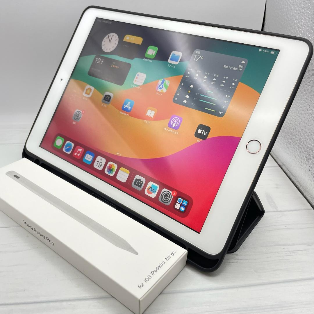 【美品】iPad 第6世代 本体＋ケース＋ペンシルセット
