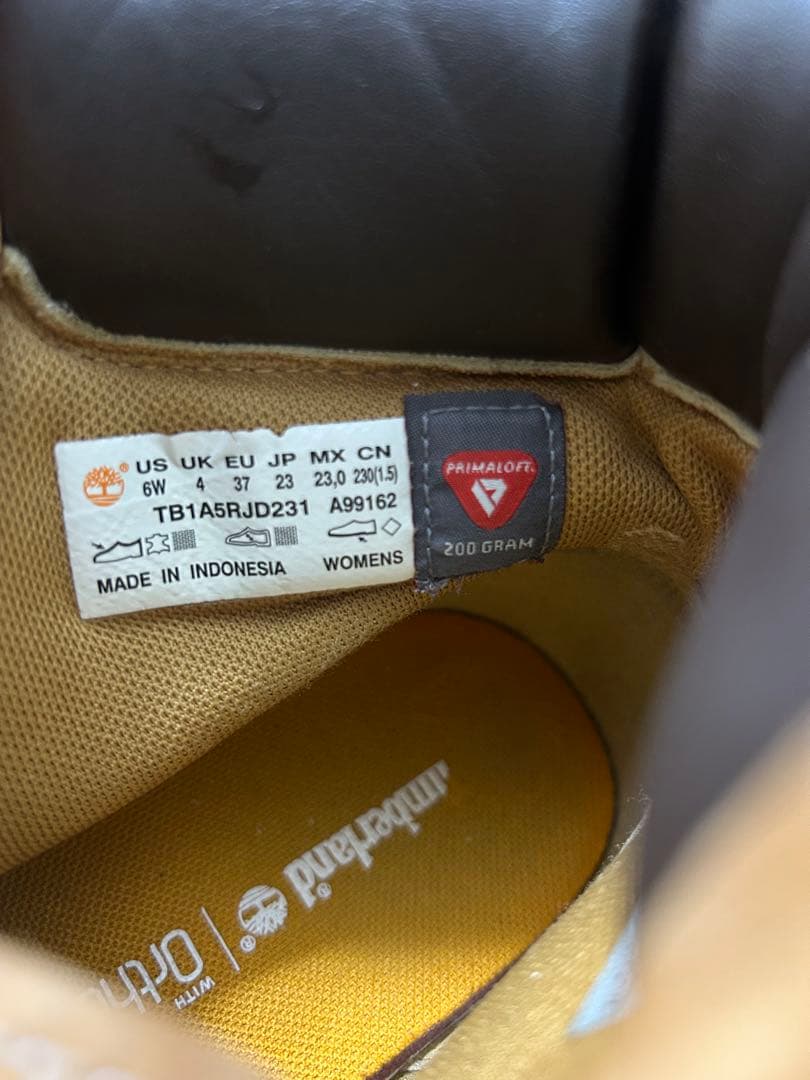 Timberland 厚底ブーツ
