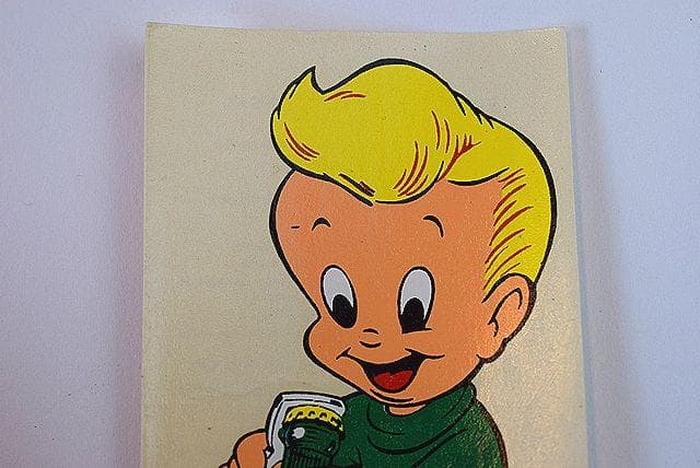 レア 50’s SQUIRT スクワート ボーイ ビンテージ 水貼り デカール