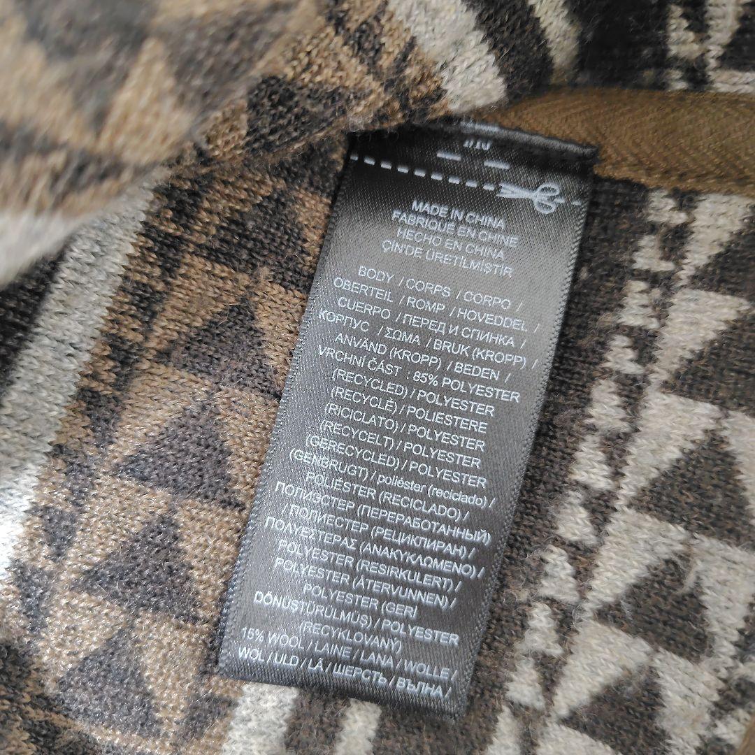 セ*ン様 美品*RRL*ジャカード パイル フリース ベスト *　S　ダブルアー