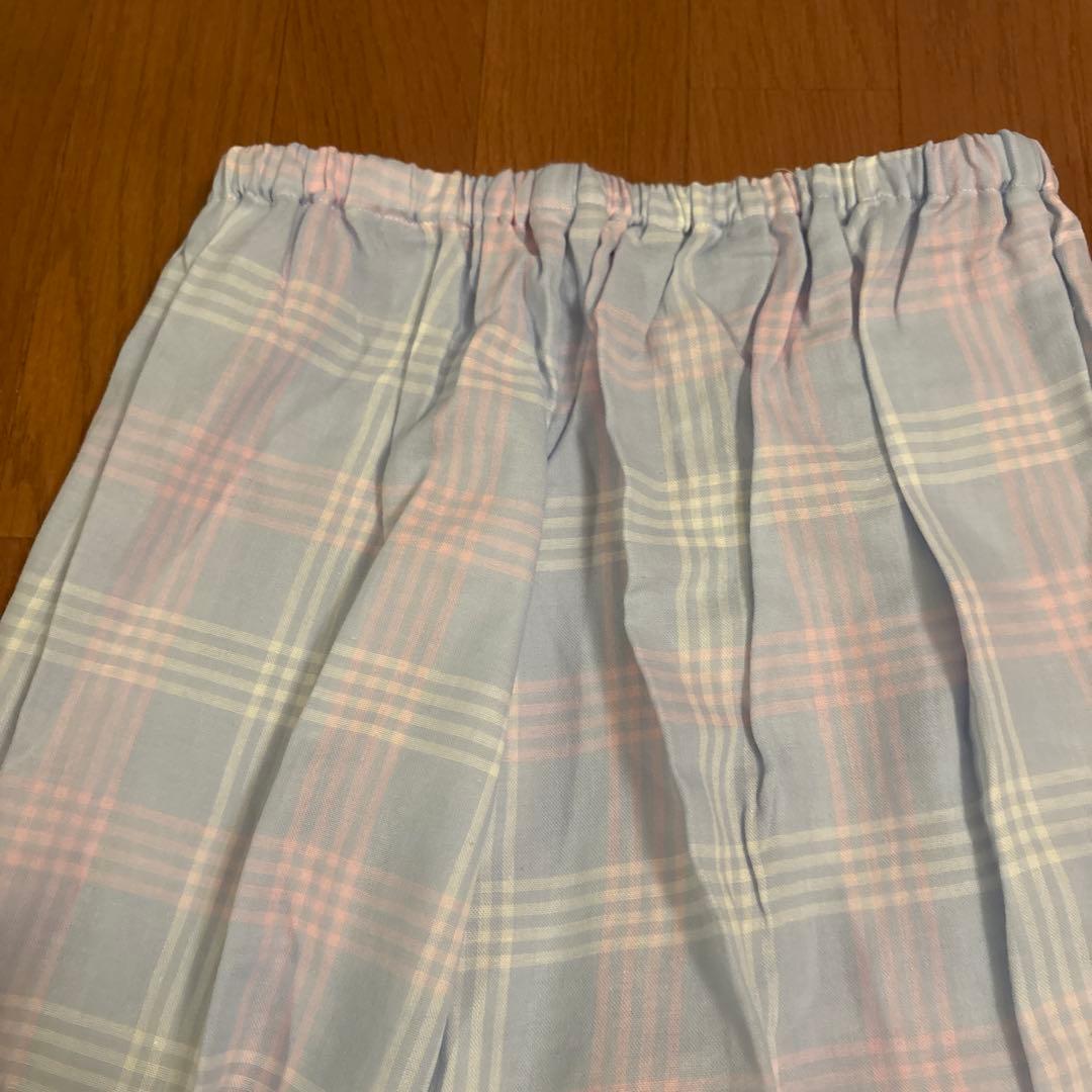 新品未使用ツモリチサト　ブルーチェック　パジャマ