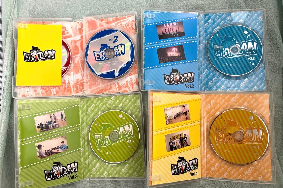 EBIDAN DVD 4点セットさくらしめじ.M!LK.SUPER★DRAGON