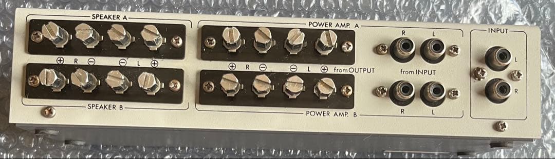 LUXMANパワーアンプセレクター model AS-9